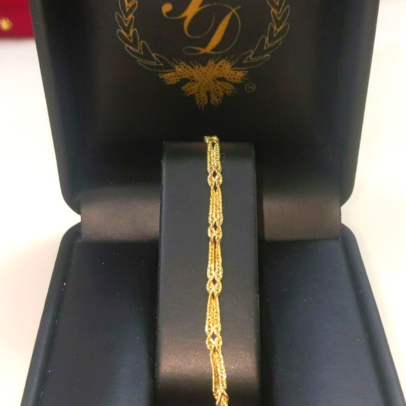 Vintage Bailey Banks & Biddle Anklet - Picture 1 of 5